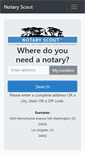Mobile Screenshot of notaryscout.com